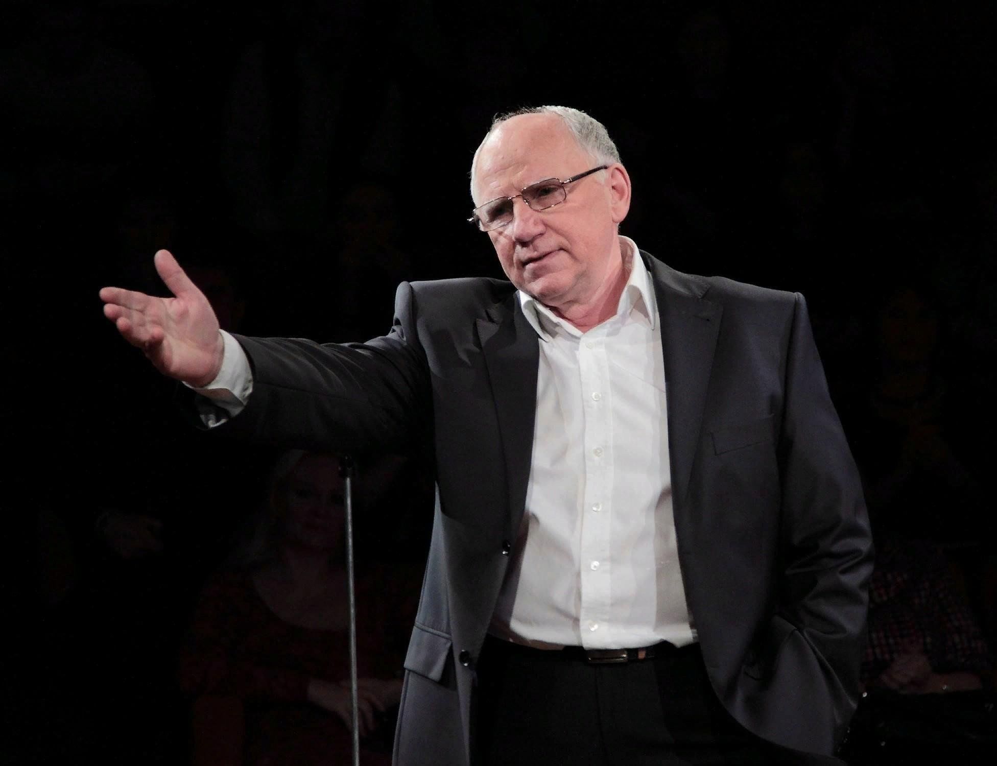 Валерий Баринов и Ольга Кабо. Спектакль «Ты не становишься воспоминаньем»